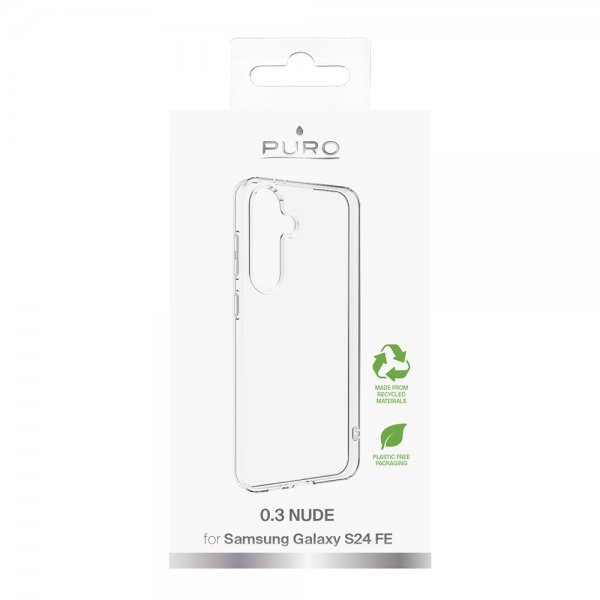 Puro Samsung Galaxy S24 FE Cover Nude Transparent