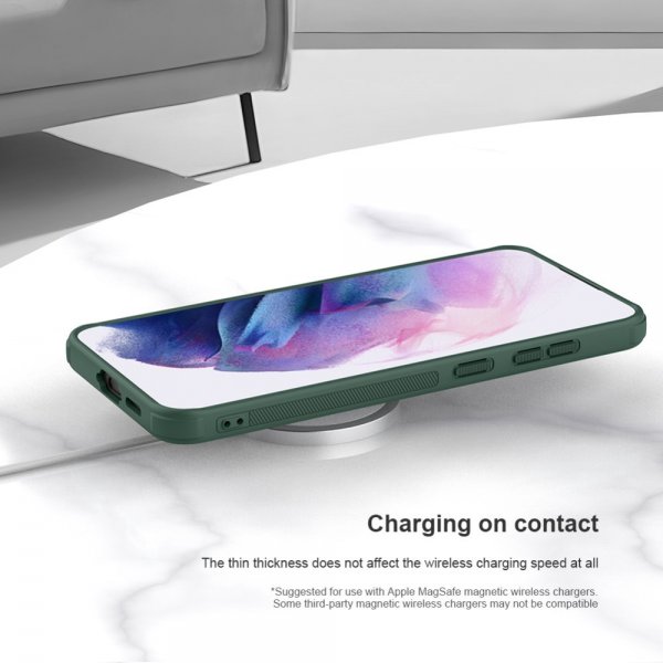 Nillkin Samsung Galaxy S24 FE Cover Super Frosted Shield Pro MagSafe Grøn