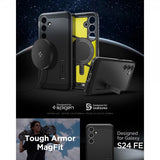 Spigen Samsung Galaxy S24 FE Cover Tough Armor MagFit Sort