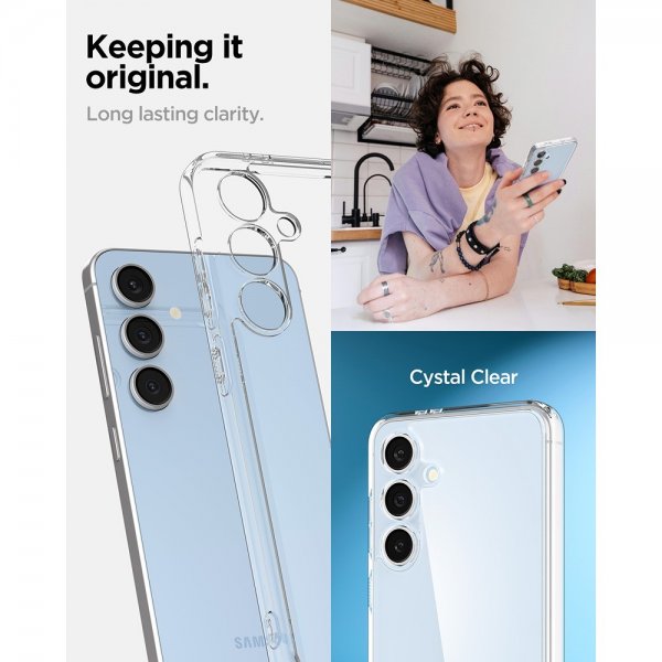 Spigen Samsung Galaxy S24 FE Cover Ultra Hybrid Crystal Clear