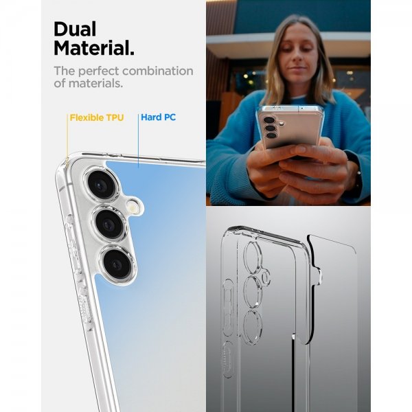 Spigen Samsung Galaxy S24 FE Cover Ultra Hybrid Crystal Clear