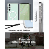 Spigen Samsung Galaxy S24 FE Cover Ultra Hybrid MagFit Hvid
