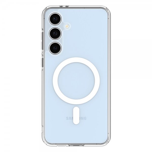 Spigen Samsung Galaxy S24 FE Cover Ultra Hybrid MagFit Hvid