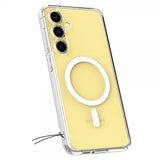 Spigen Samsung Galaxy S24 FE Cover Ultra Hybrid MagFit Hvid