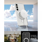 Spigen Samsung Galaxy S24 FE Cover Ultra Hybrid MagFit Hvid