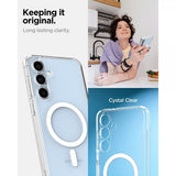 Spigen Samsung Galaxy S24 FE Cover Ultra Hybrid MagFit Hvid