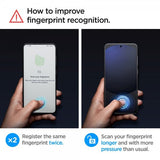 Spigen Samsung Galaxy S24 FE Skærmbeskyttelse GLAS.tR EZ Fit 2-pak