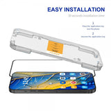 Enkay Samsung Galaxy S24 FE Skærmbeskytter med Monteringsramme Easy Install