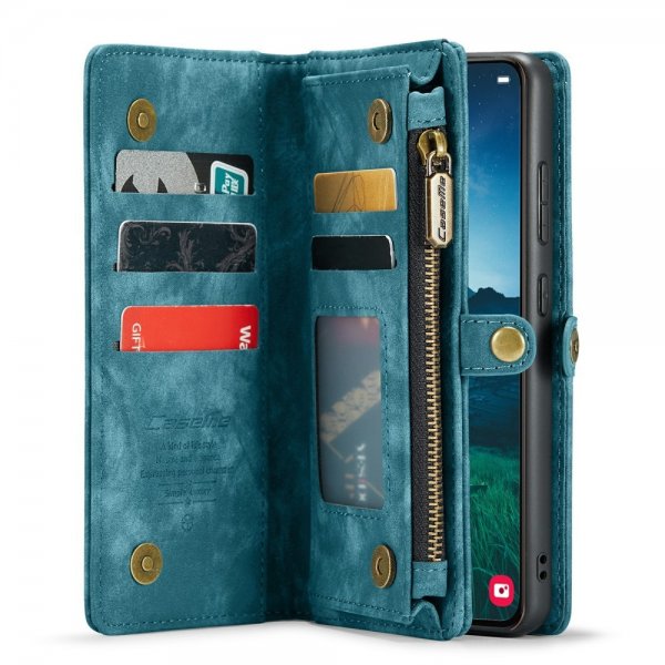 CaseMe Samsung Galaxy S24 Etui 008 Series Aftageligt Cover Blå