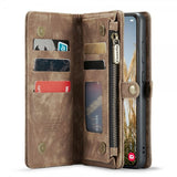 CaseMe Samsung Galaxy S24 Cover 008 Series Aftageligt Cover Brun