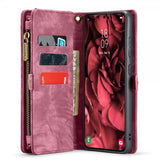 CaseMe Samsung Galaxy S24 Etui 008 Series Aftageligt Cover Rød