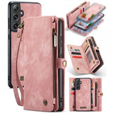 CaseMe Samsung Galaxy S24 Etui 008 Series Aftageligt Cover Rosa