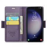 CaseMe Samsung Galaxy S24 Cover 023 Series Lilla