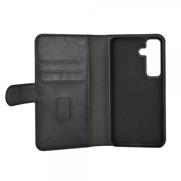 Gear Samsung Galaxy S24 Etui 3 Kortlommer Aftageligt Cover Sort