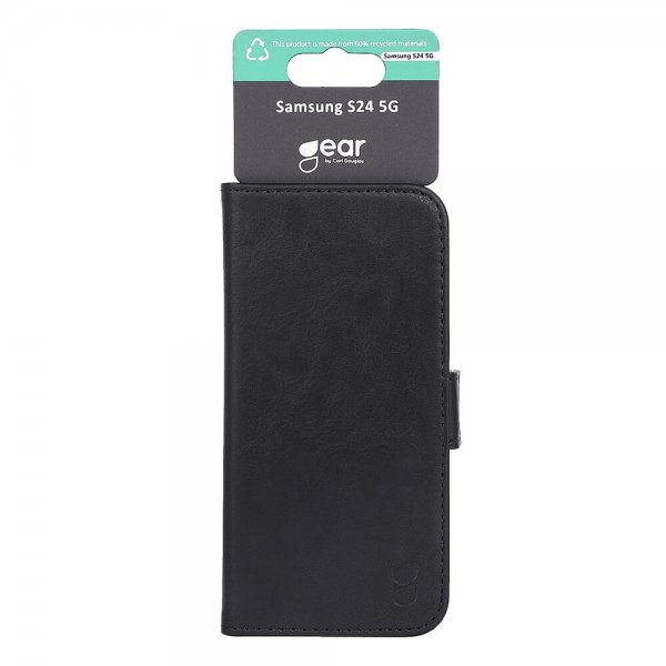 Gear Samsung Galaxy S24 Cover 3 Kortlommer Sort