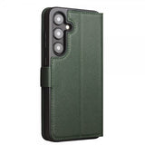 Qialino Samsung Galaxy S24 Etui Ægte Læder Grøn