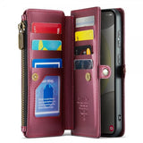 CaseMe Samsung Galaxy S24 Etui C36 Series Rød