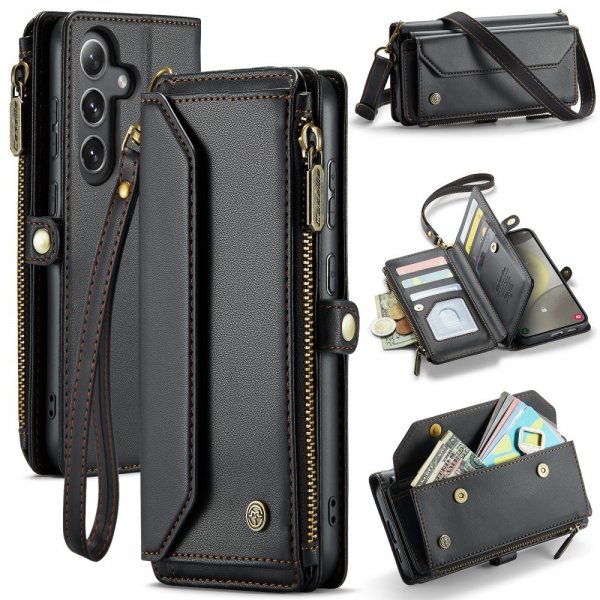 CaseMe Samsung Galaxy S24 Cover C36-serien Sort