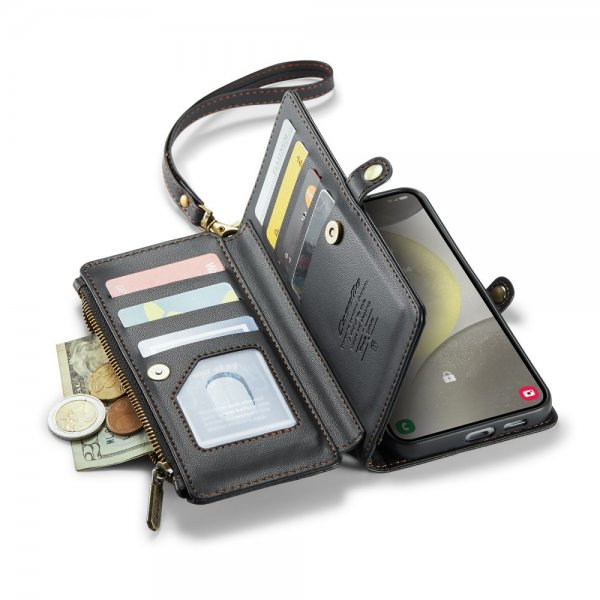 CaseMe Samsung Galaxy S24 Cover C36-serien Sort