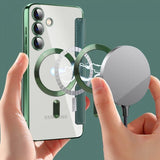 Samsung Galaxy S24 Cover MagSafe Lilla