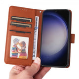 Betopnice Samsung Galaxy S24 Etui med Aftageligt Cover 005 Brun