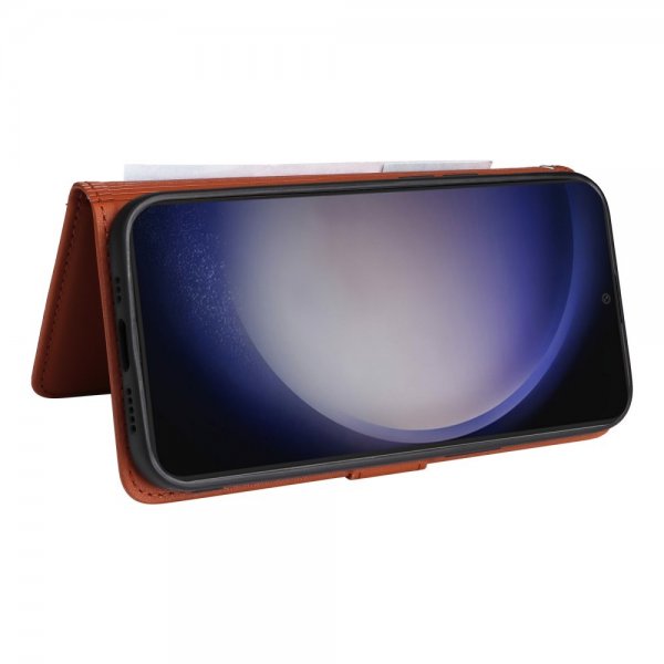 Betopnice Samsung Galaxy S24 Etui med Aftageligt Cover 005 Brun