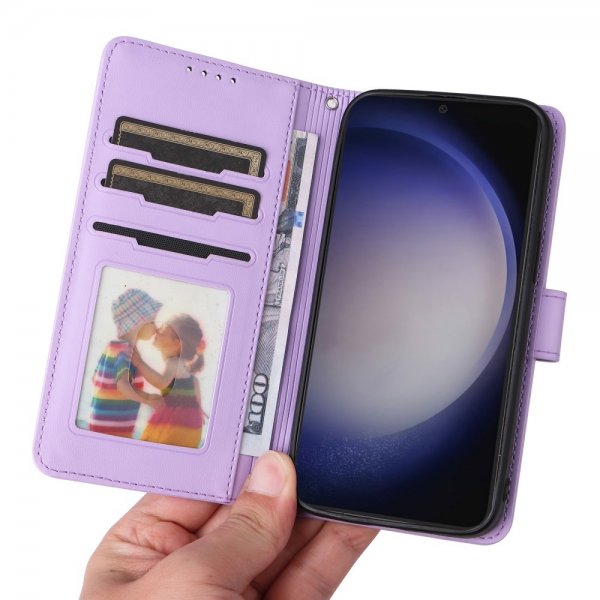 Betopnice Samsung Galaxy S24 Etui med Aftageligt Cover 005 Lilla