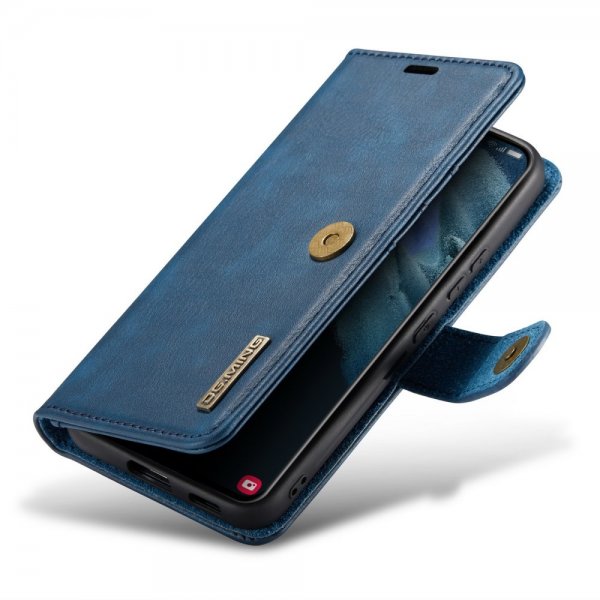 Dg.Ming Samsung Galaxy S24 Etui med Aftagelig Skal Blå