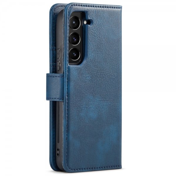 Dg.Ming Samsung Galaxy S24 Etui med Aftagelig Skal Blå