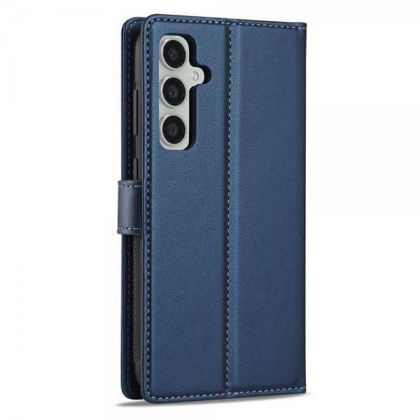 Lc.Imeeke Samsung Galaxy S24 Cover med Aftageligt Cover L2 Series MagSafe Blå