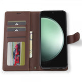 Lc.Imeeke Samsung Galaxy S24 Etui med Aftageligt Cover L2 Series MagSafe Brun