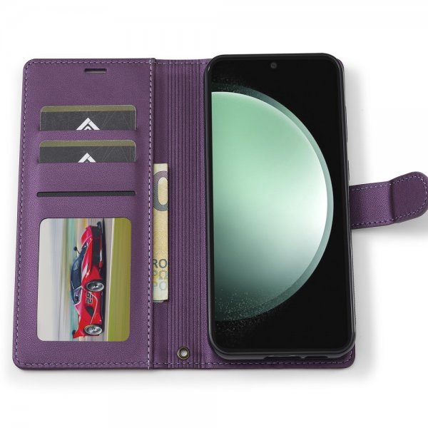 Lc.Imeeke Samsung Galaxy S24 Cover med Aftageligt Cover L2 Series MagSafe Lilla