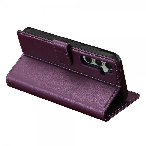 Lc.Imeeke Samsung Galaxy S24 Cover med Aftageligt Cover L2 Series MagSafe Lilla