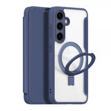 Dux Ducis Samsung Galaxy S24 Cover Skin X Pro Series Kickstand MagSafe Blå