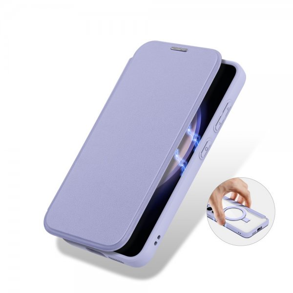 Dux Ducis Samsung Galaxy S24 Cover Skin X Pro Series Kickstand MagSafe Lilla