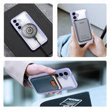 Dux Ducis Samsung Galaxy S24 Cover Skin X Pro Series Kickstand MagSafe Lilla