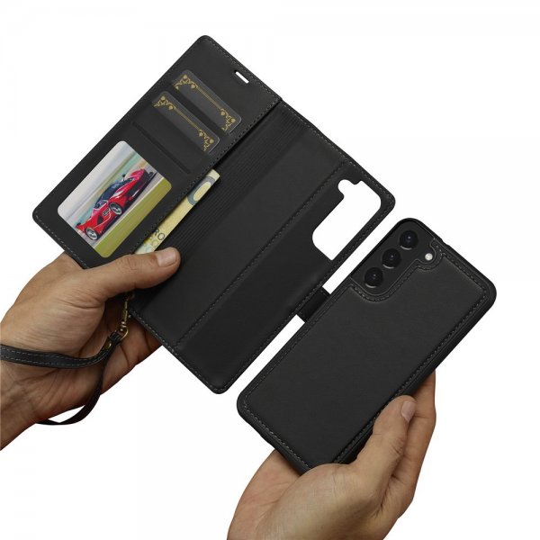 Nordic Covers Samsung Galaxy S24/Galaxy S25 Etui med aftageligt MagSafe-cover Raven Black