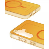 Ideal of Sweden Samsung Galaxy S24/Galaxy S25 Cover Clear Case MagSafe Orange Spritz