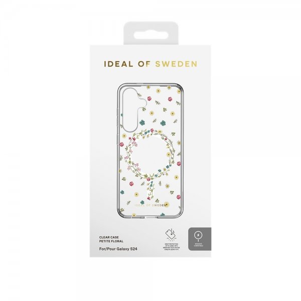 Ideal of Sweden Samsung Galaxy S24/Galaxy S25 Cover Clear Case MagSafe Petite Floral