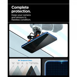 Spigen Samsung Galaxy S24/Galaxy S25 Skærmbeskyttelse GLAS.tR EZ Fit Privacy 2-pak