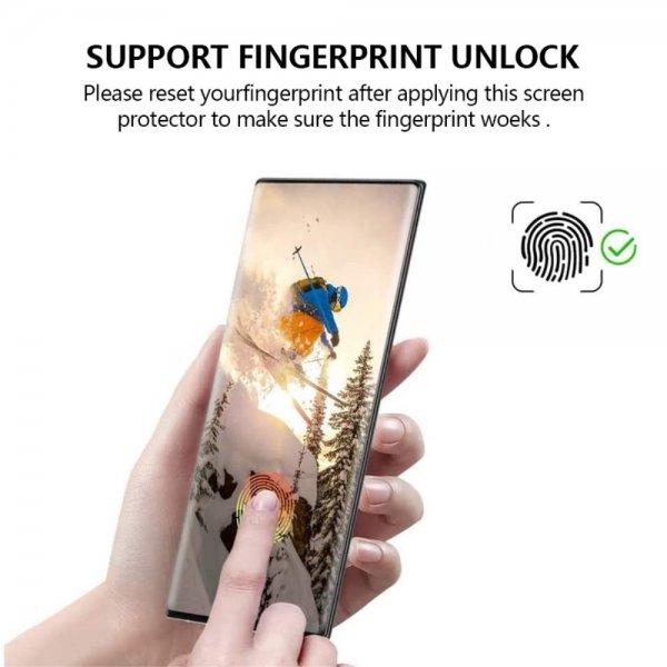 Samsung Galaxy S24/Galaxy S25 Skærmbeskyttelse i Hærdet Glas Case Friendly