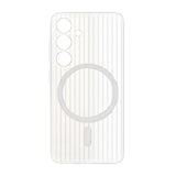 Samsung Galaxy S24 Cover Korrugeret MagSafe Transparent