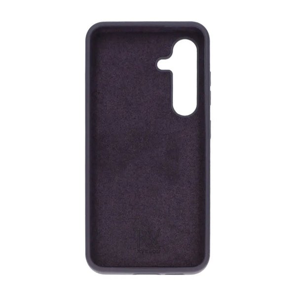 Rvelon Samsung Galaxy S24 Cover Silikone Mørkelilla