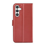 Samsung Galaxy S24 Cover med Stativ Brun