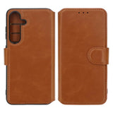 Rvelon Samsung Galaxy S24 Etui 4 Kortlommer Brun