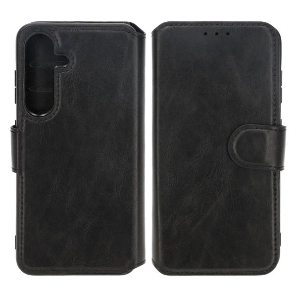 Rvelon Samsung Galaxy S24 Etui 4 Kortlommer Sort