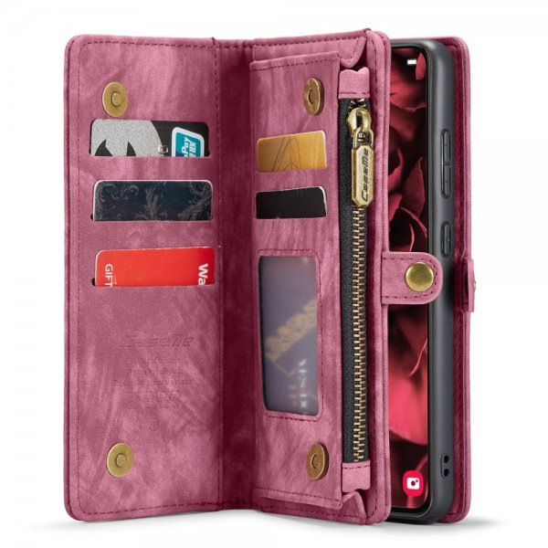 CaseMe Samsung Galaxy S24 Plus Etui 008 Series Aftageligt Cover Rød