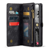 CaseMe Samsung Galaxy S24 Plus Etui 008 Series Aftageligt Cover Sort