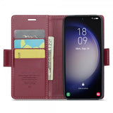 CaseMe Samsung Galaxy S24 Plus Etui 023 Series Rød