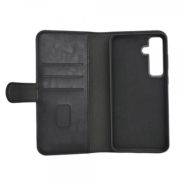Gear Samsung Galaxy S24 Plus Etui 3 Kortlommer Aftageligt Cover Sort